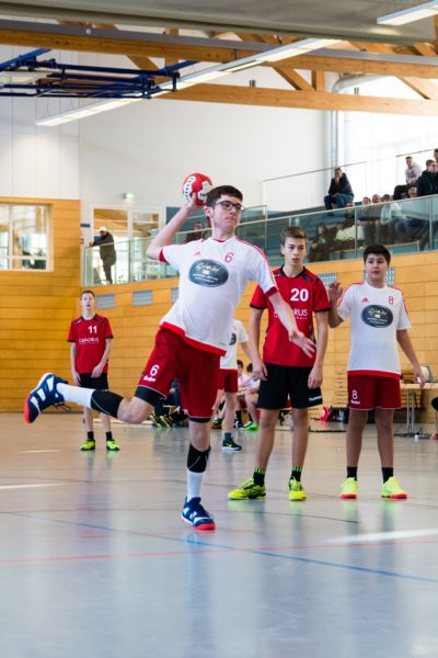 Torjäger Christoph Sch. beim 7-Meter